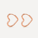 20mm Open My Heart Earrings