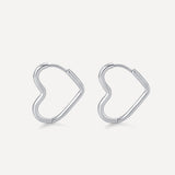 20mm Open My Heart Earrings