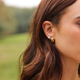 Modern Bean Earrings