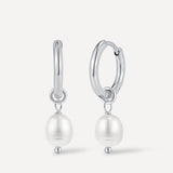 Modern Pearl Small Earrings