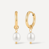 Modern Pearl Small Earrings