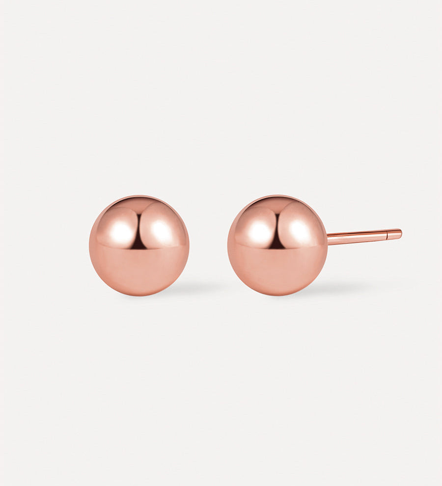Round Ball Earrings