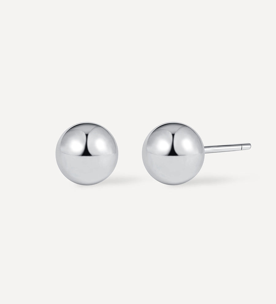 Round Ball Earrings