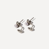Ocean Drop Pearl Earrings