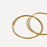 Slim Hoop Extra Large Earrings
