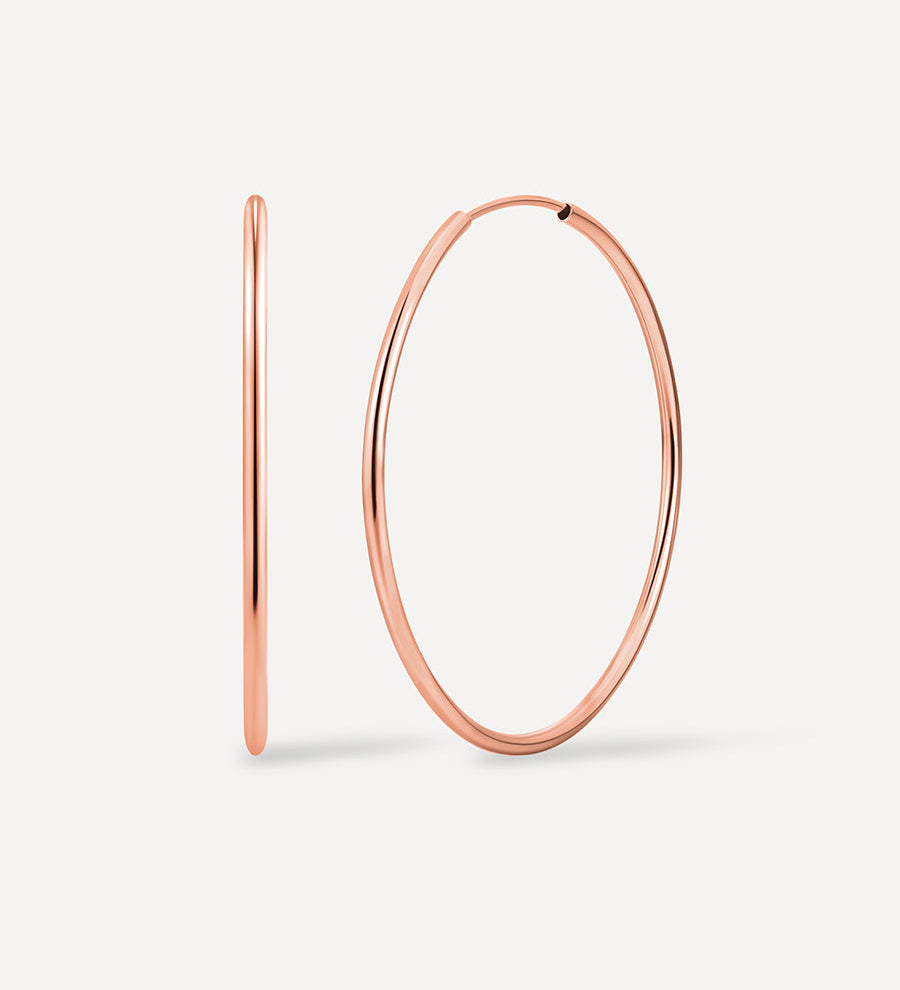Slim Hoop Extra Large Earrings