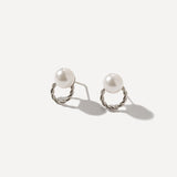 Vintage Wreath Pearl Earrings
