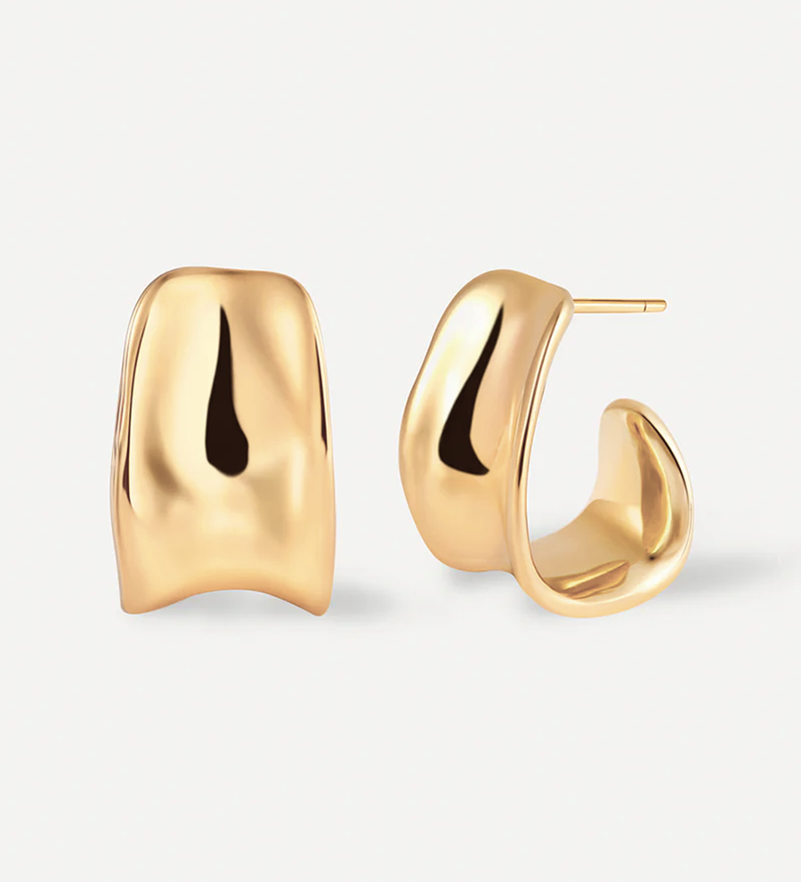Flowing Arch Earrings