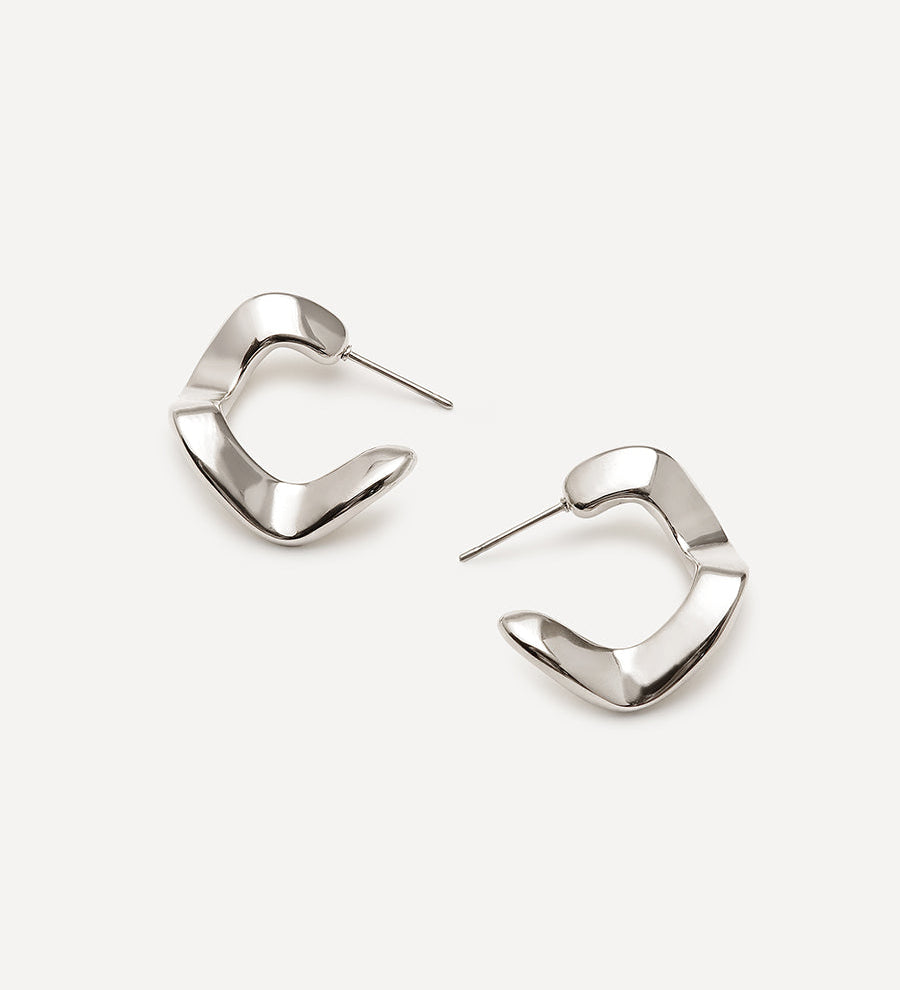 Sinuous Loop Earrings
