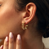 Petal Swirl Earrings