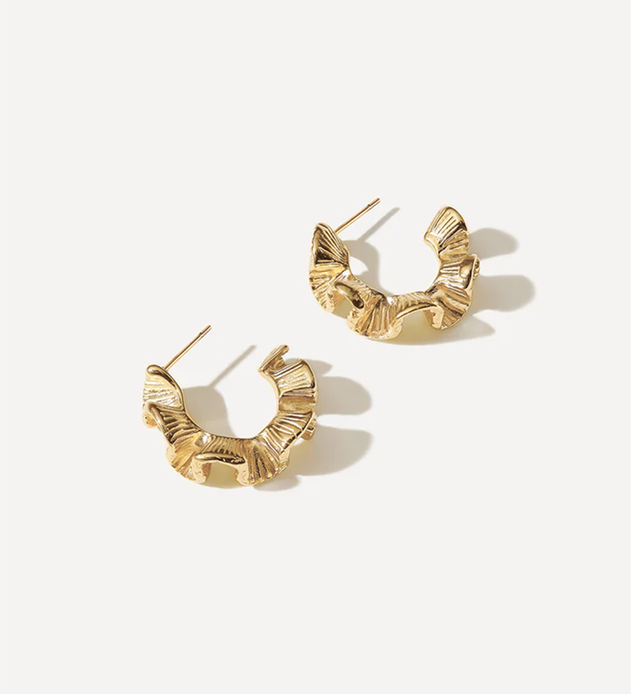 Petal Swirl Earrings
