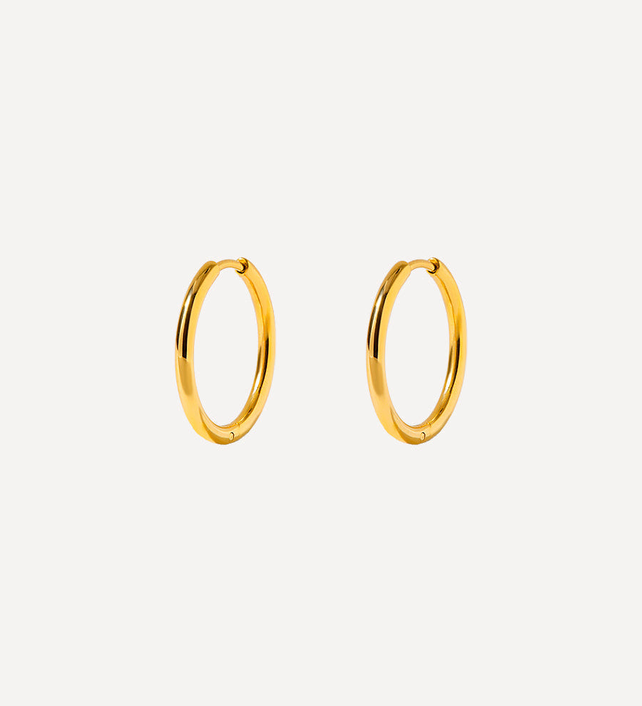 Brincos 20mm Fino Graça