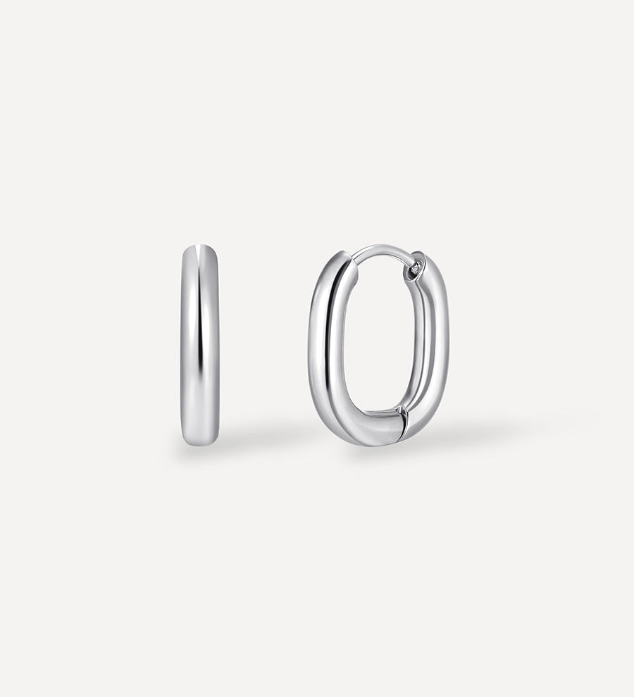 Mini U Hoop Earrings