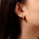 Modern Bean Earrings
