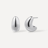 Modern Bean Earrings