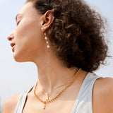 Ethereal Pearl Drop Earrings