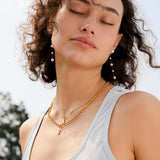 Ethereal Pearl Drop Earrings