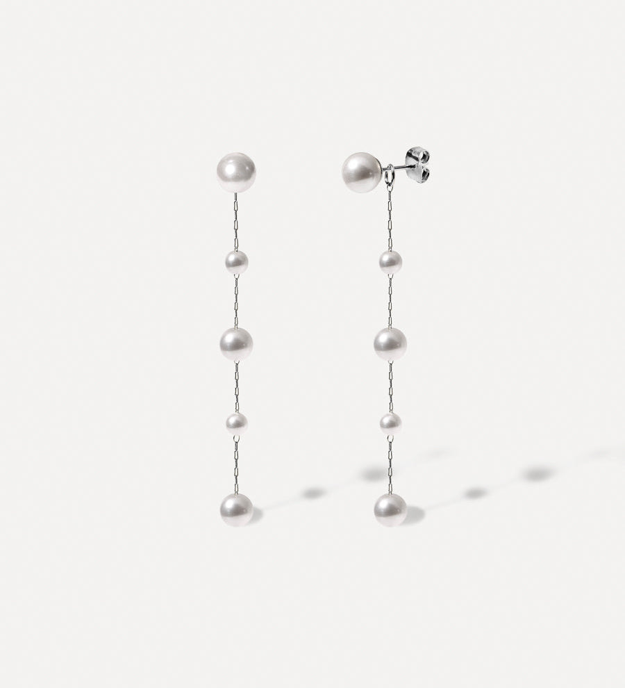 Ethereal Pearl Drop Earrings