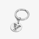 Porta Chaves com Rosto de Animal Personalizado