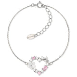 Pulseira Coração Cintilante