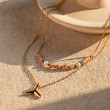 Colar Misto Sereia (Banhado a Ouro 18K)