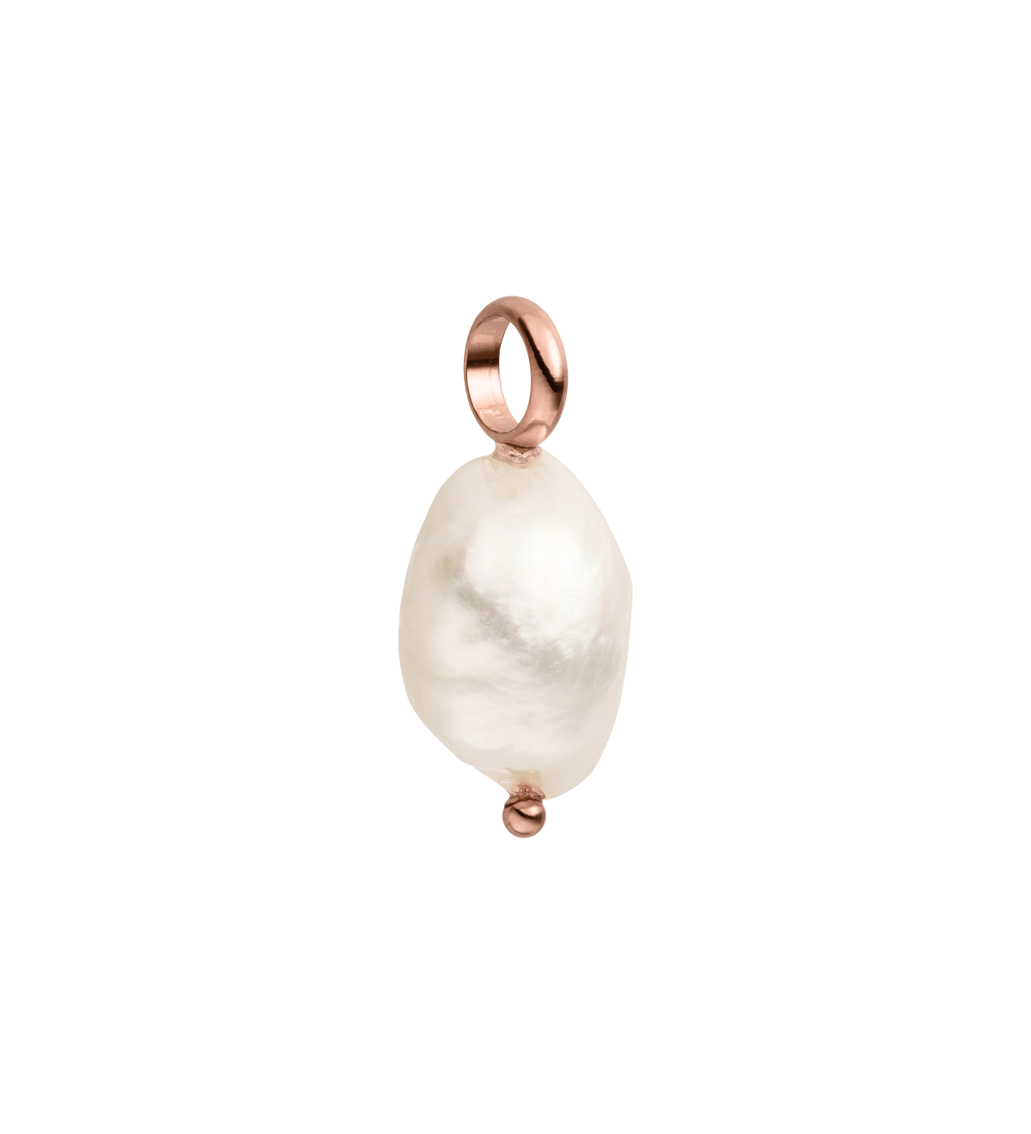 Pingente Organic Pérola com Pérola