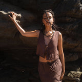 Tiger's Eye Charm Necklace