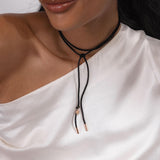 Black Satin Chain