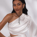 Black Satin Chain