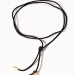 Colar Schwarze Satin