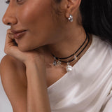 Black Satin Chain