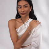 Black Satin Chain