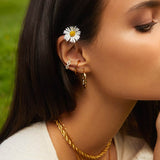 Twisted Hoop Earrings