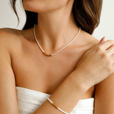 Fragments Pearl Necklace