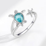 Turtle & Starfish Ring | Protection & Enchantment