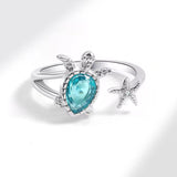 Turtle & Starfish Ring | Protection & Enchantment