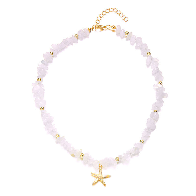 Colar Starfish Gravel | Leveza & Brisa