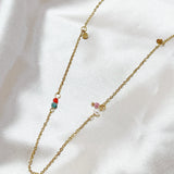 Moon - Necklace - Stainless Steel