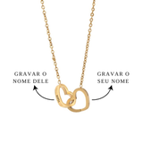 ENGRAVED NECKLACE WITH ETERNAL ROSE BOX