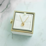 ENGRAVED NECKLACE WITH ETERNAL ROSE BOX