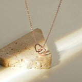 ENGRAVED NECKLACE WITH ETERNAL ROSE BOX