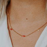 Moon - Necklace - Stainless Steel