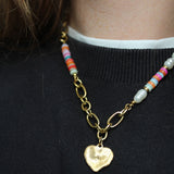 Lover - Necklace - Stainless Steel