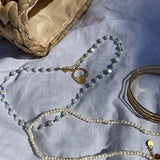 100% Real Freshwater Pearl - Necklace - Stainless Steel