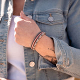 Pulseira Cabedal & Corda Náutica Pellworm