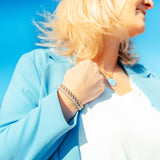 Joleen Multistrand Steel & Sailing Rope Bracelet for Sandy Beaches