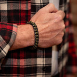Pulseira Stahltau Verde Mar