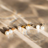 Pearl earrings