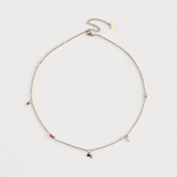 Moon - Necklace - Stainless Steel