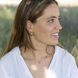 Moon - Necklace - Stainless Steel